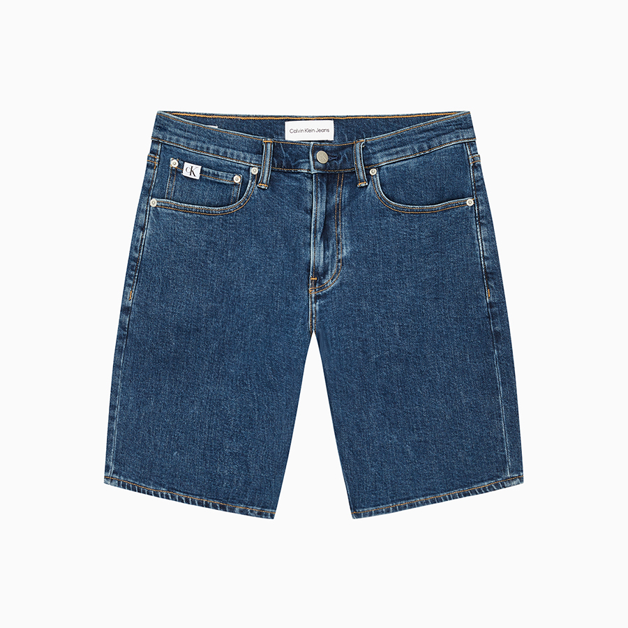 325536 캘빈클라인 진(CALVIN KLEIN JEANS) 남 미드블루 레귤러 미드블루 데님 쇼츠 J325536 1A4 - 사이즈 ...